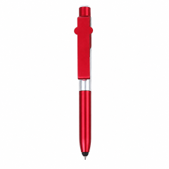 4-in-1 LED Stylus Ballpoint Pen With Phone Stand