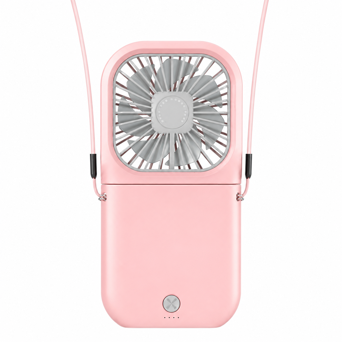 5-in-1 Foldable Rechargeable Mini Fan with Power Bank