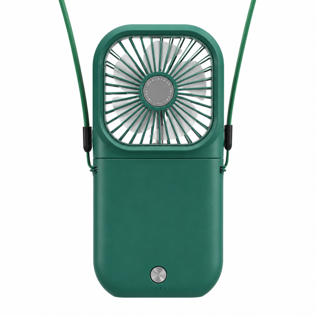 5-in-1 Foldable Rechargeable Mini Fan with Power Bank