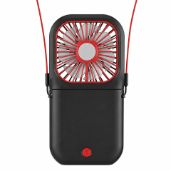 5-in-1 Foldable Rechargeable Mini Fan with Power Bank