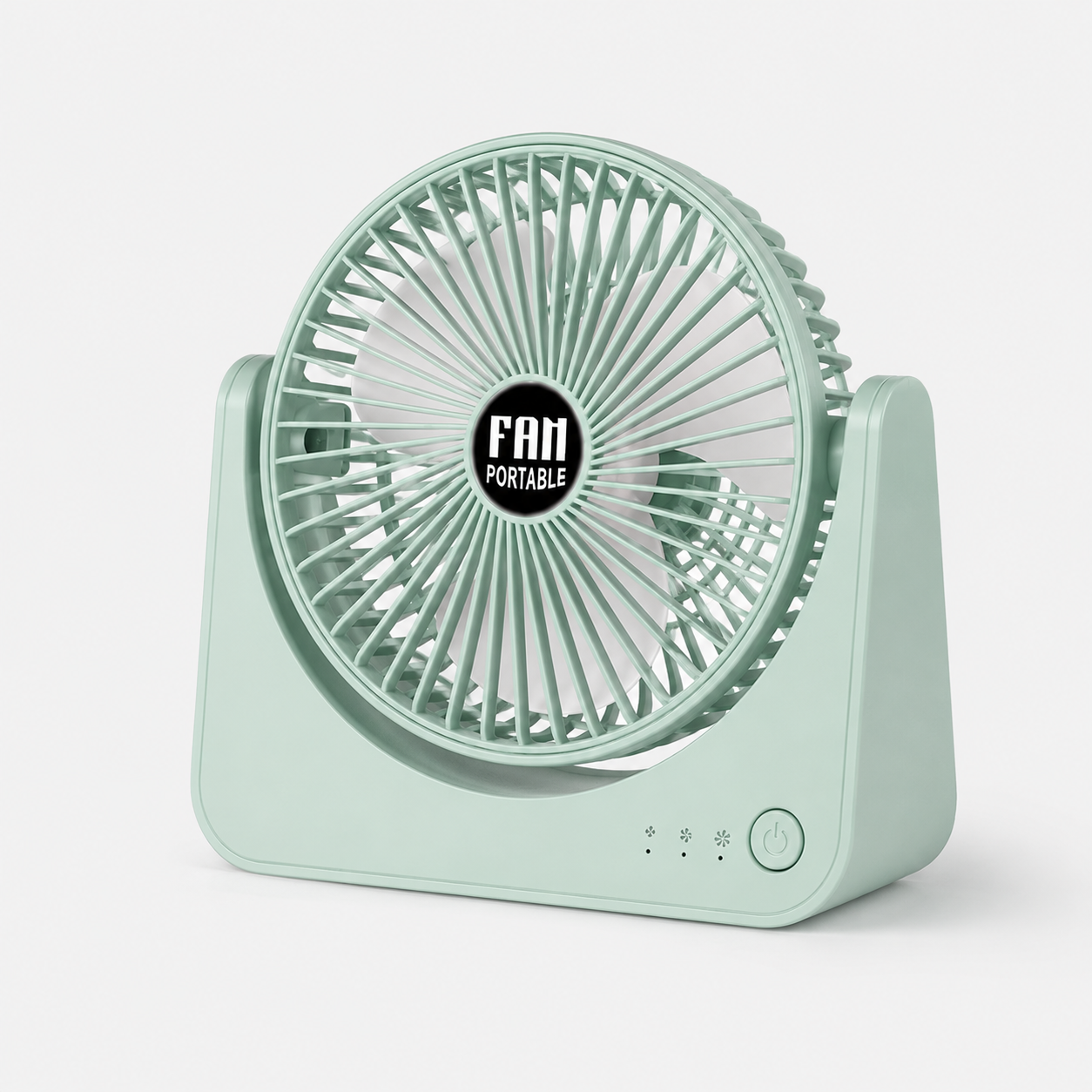 6-Inch Adjustable 3-Speed USB Desktop Cooling Fan