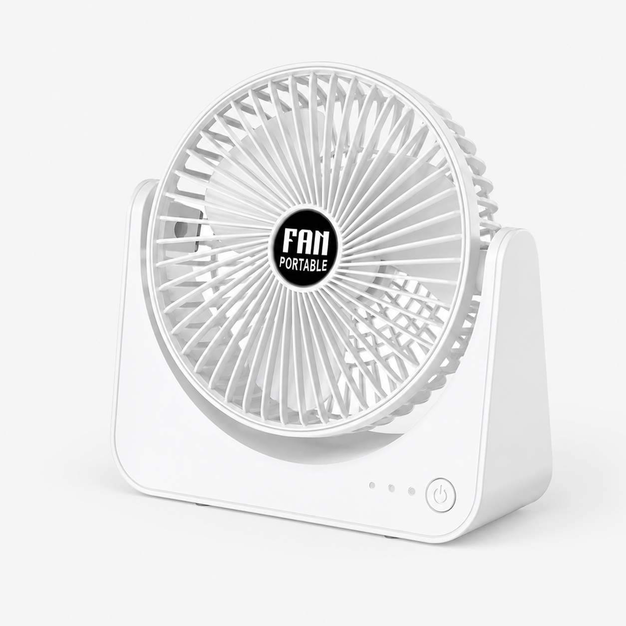 6-Inch Adjustable 3-Speed USB Desktop Cooling Fan