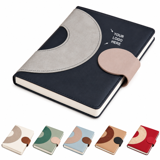 A5 Leather Lined Writing Journal