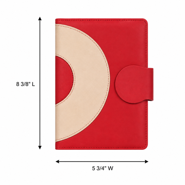 A5 Leather Lined Writing Journal