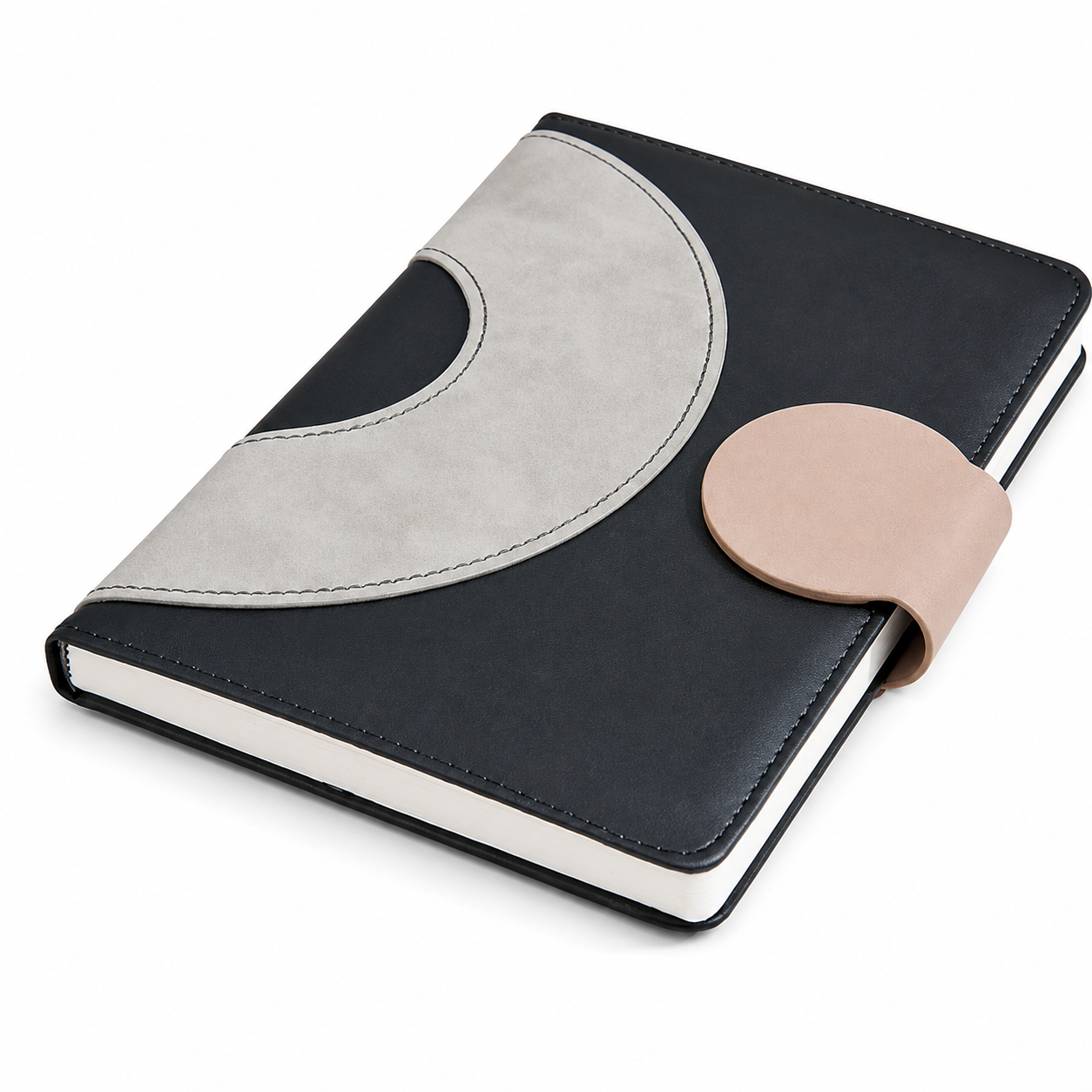 A5 Leather Lined Writing Journal