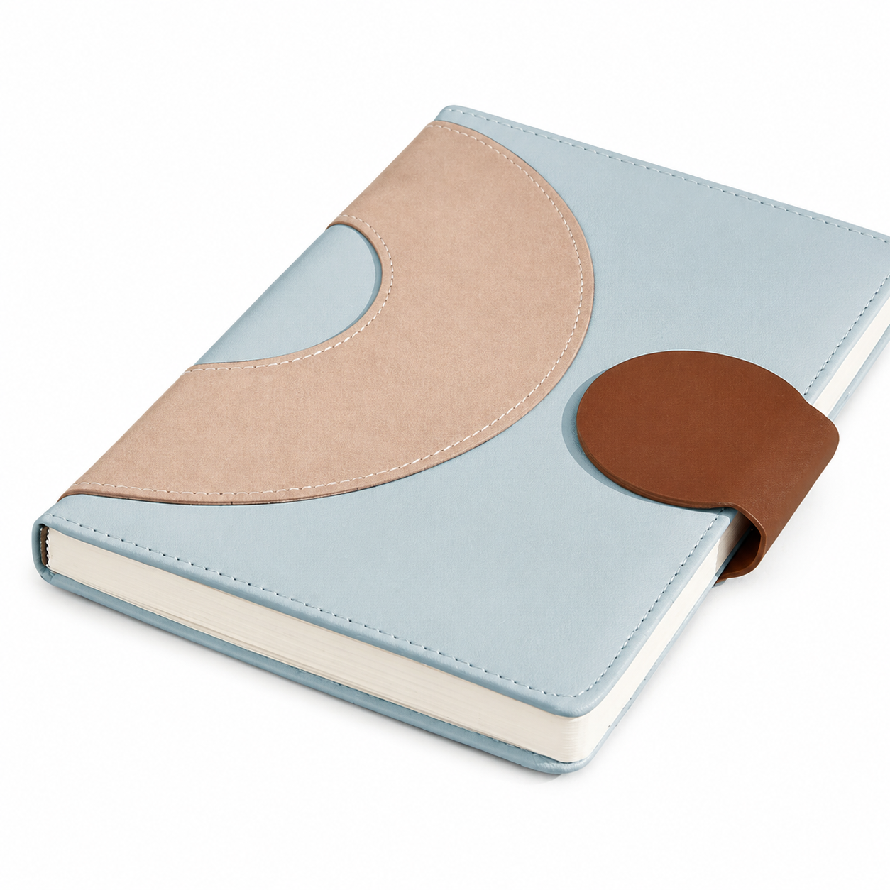 A5 Leather Lined Writing Journal