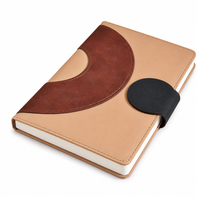 A5 Leather Lined Writing Journal