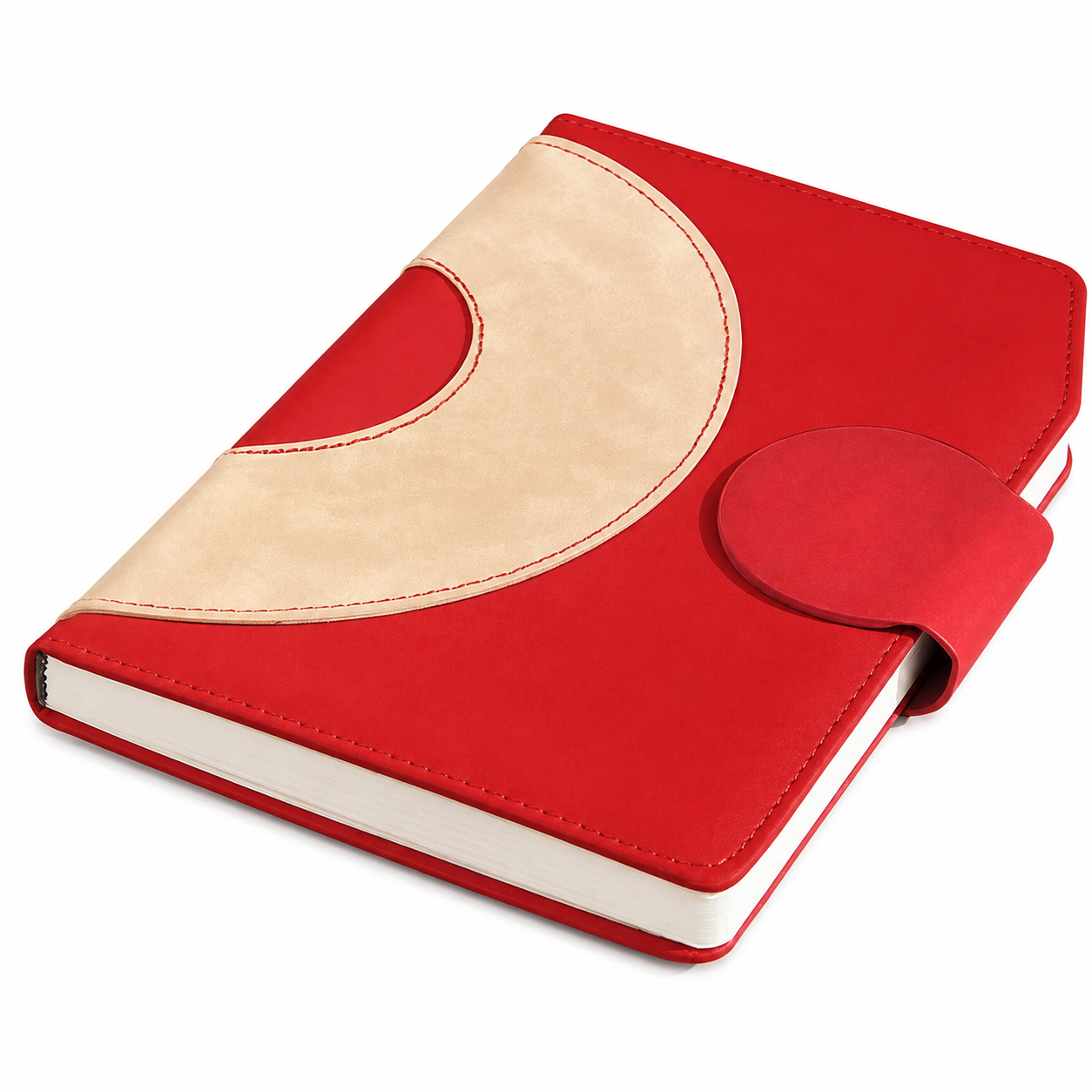 A5 Leather Lined Writing Journal