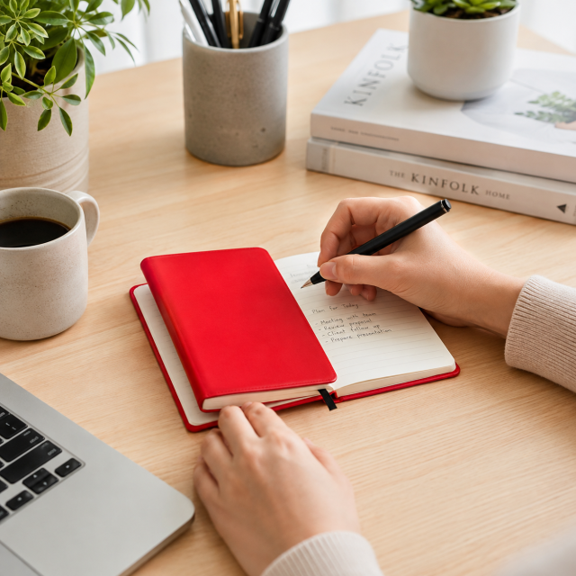 A5 PU Leather Executive Notebook