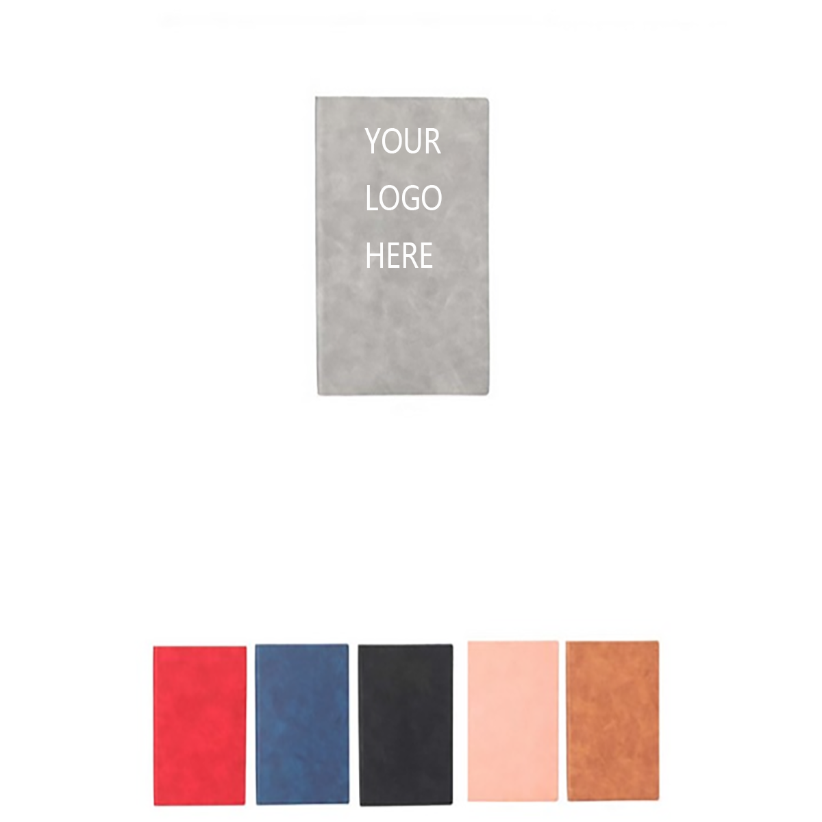 A5 Suede-Feel Business Notebook