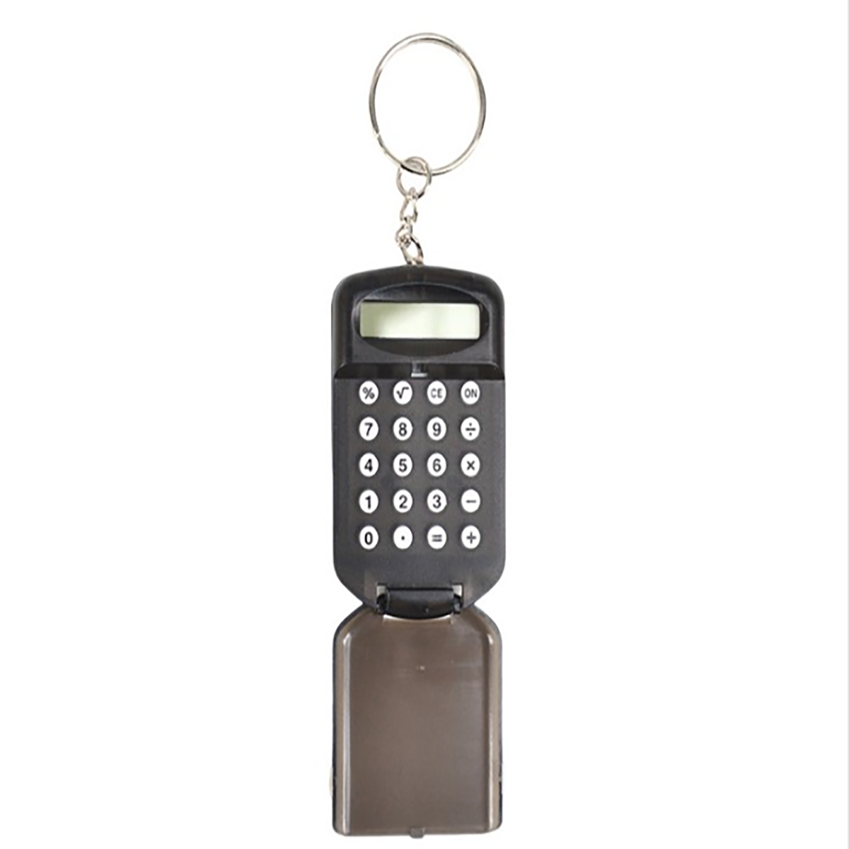 Compact ABS Mini Keychain Calculator