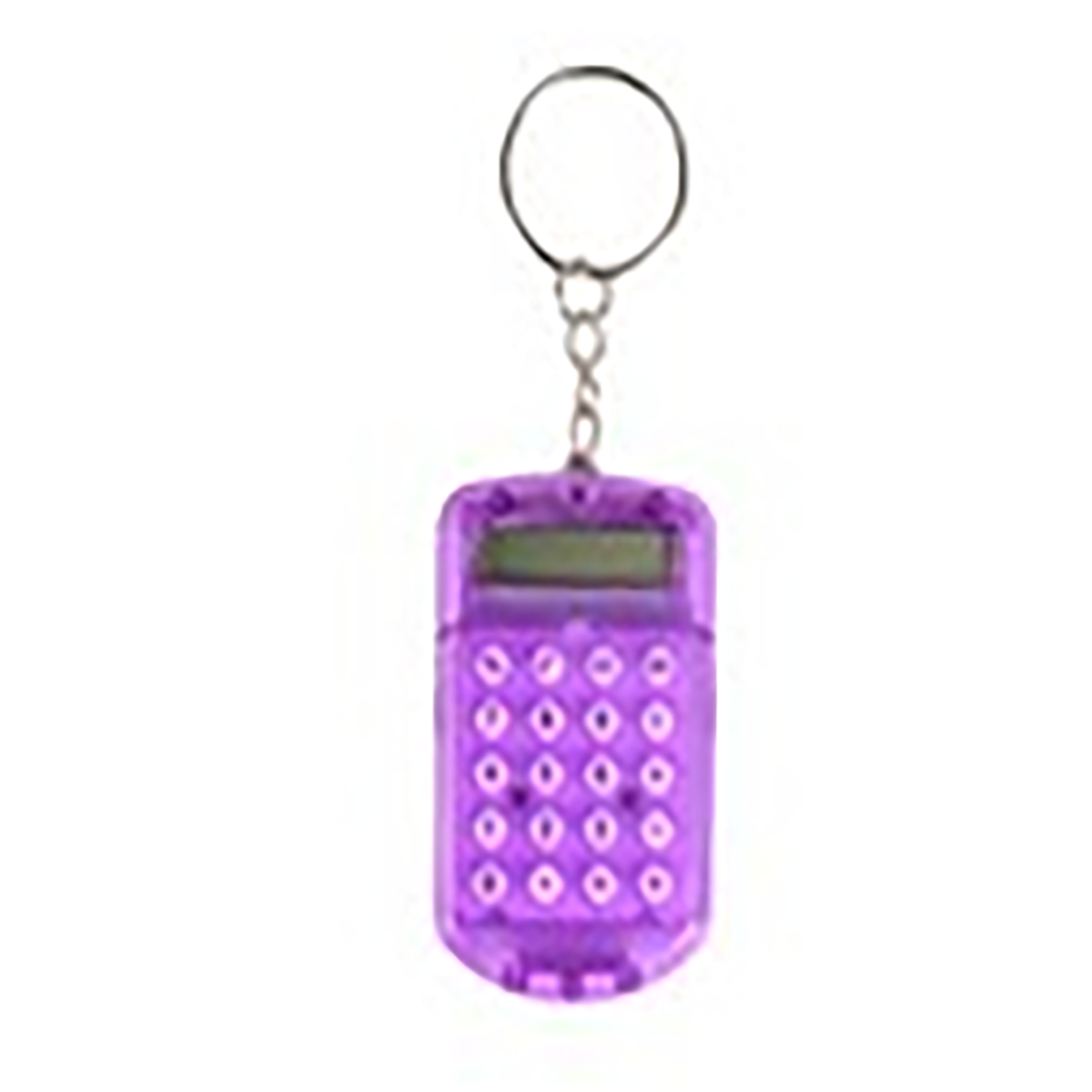 Compact ABS Mini Keychain Calculator