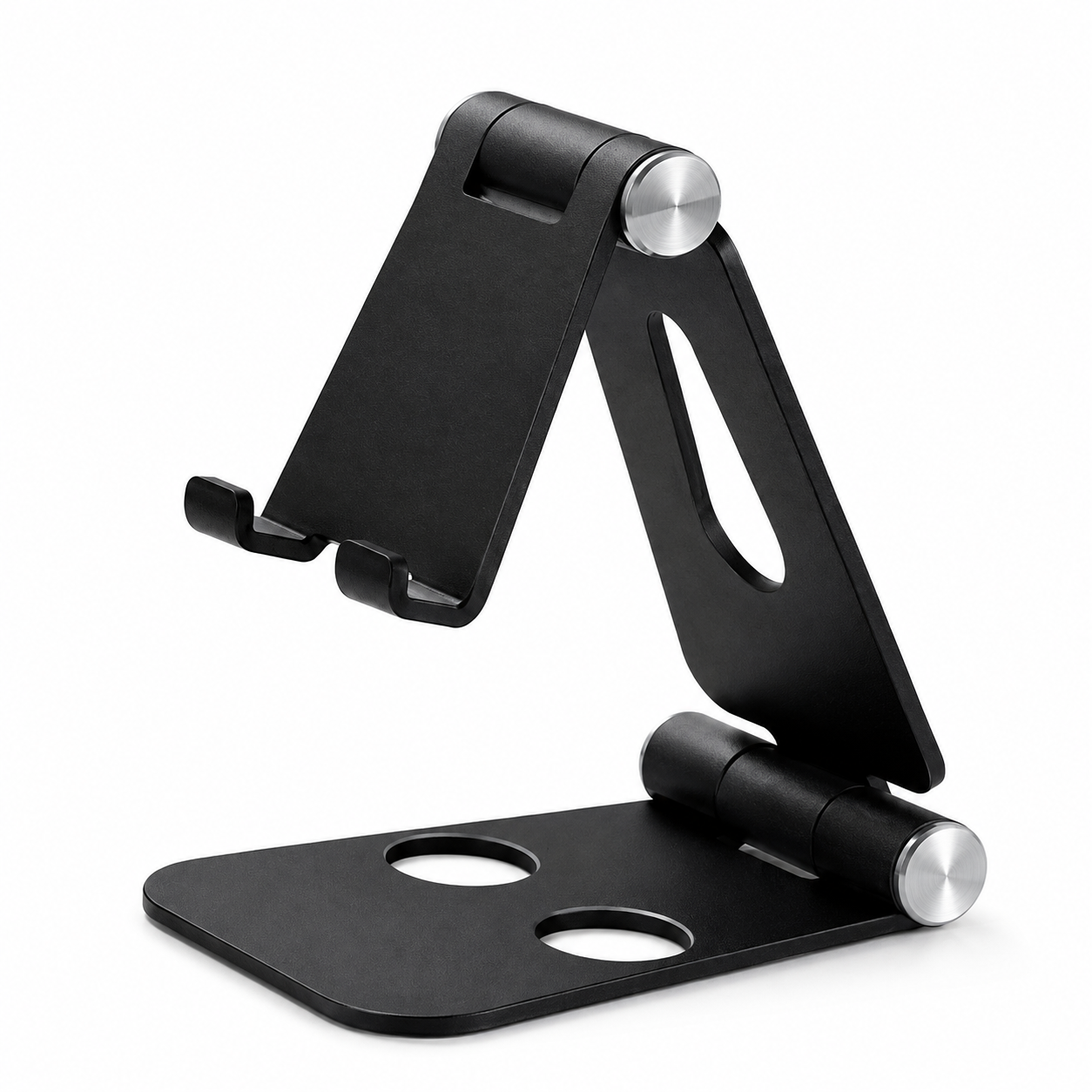 Compact Foldable Aluminum Phone and Tablet Stand