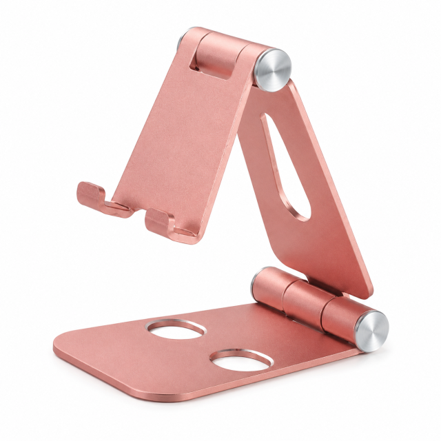 Compact Foldable Aluminum Phone and Tablet Stand