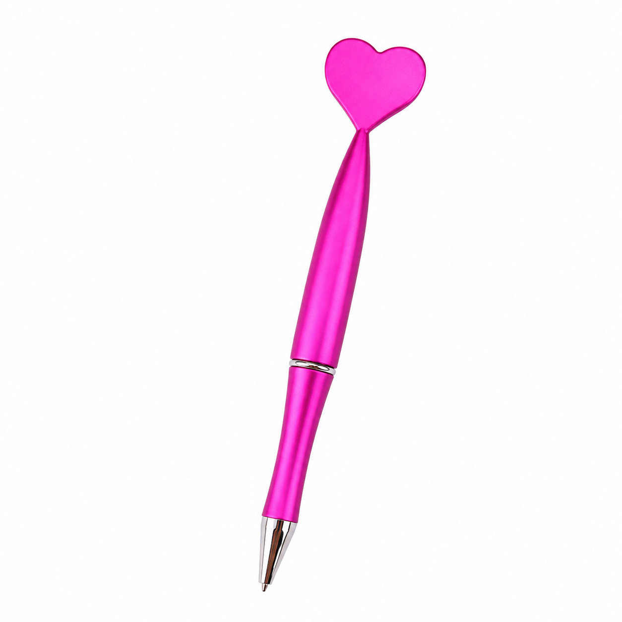 Customizable Heart-Shaped Ballpoint Pen