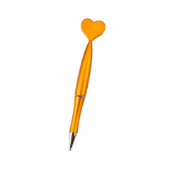 Customizable Heart-Shaped Ballpoint Pen