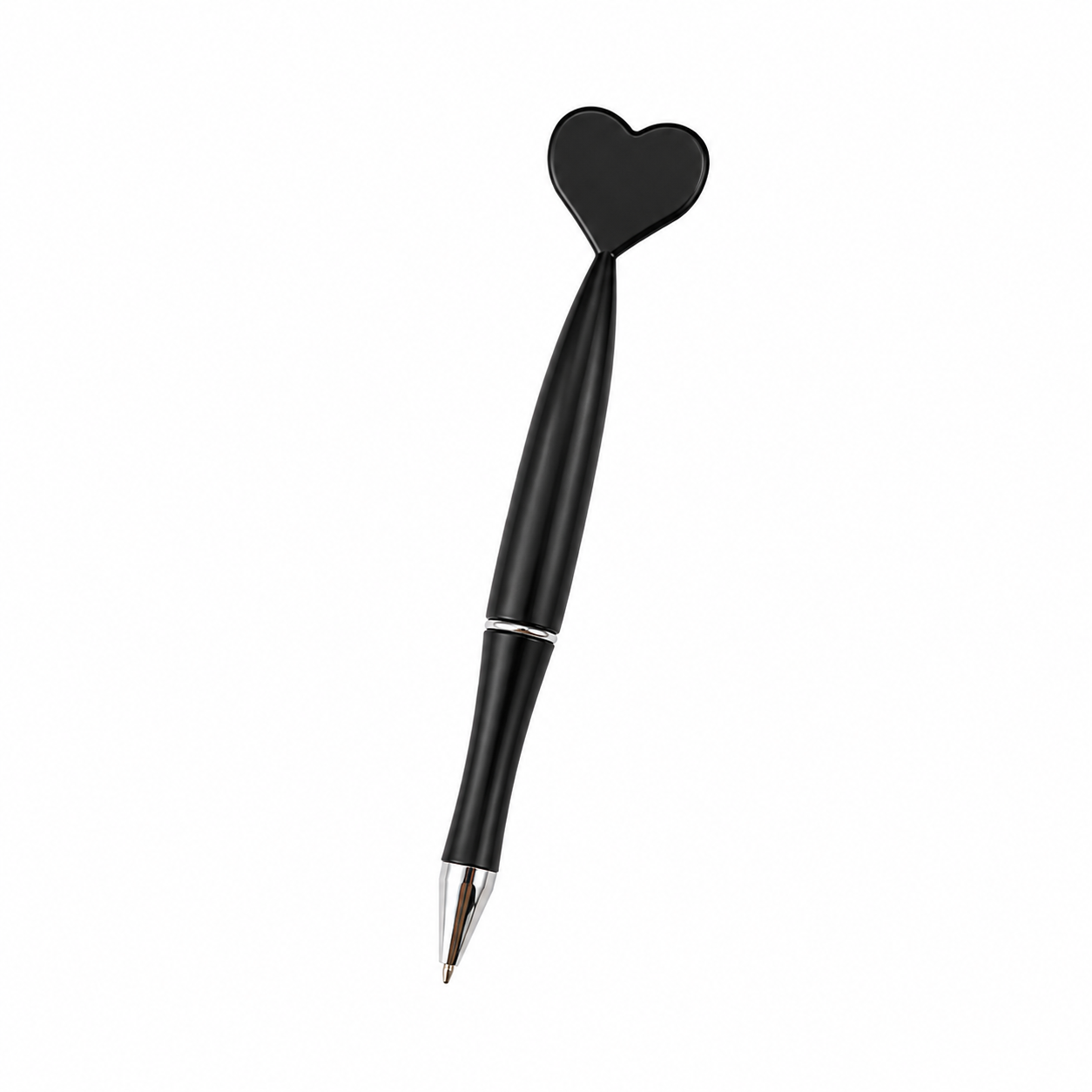 Customizable Heart-Shaped Ballpoint Pen