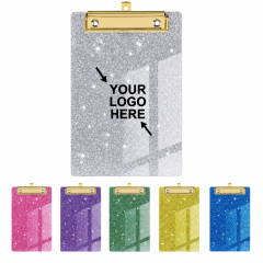 Durable Acrylic Clipboard With Metal Clip