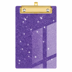 Durable Acrylic Clipboard With Metal Clip