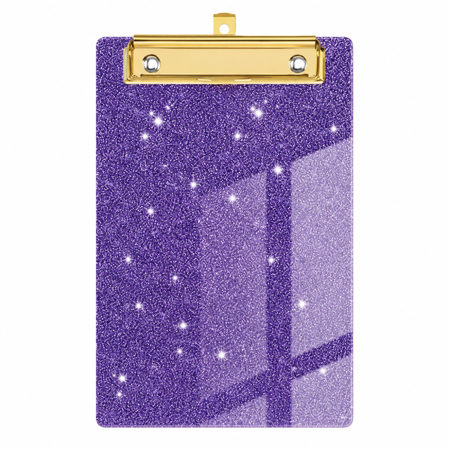 Durable Acrylic Clipboard With Metal Clip