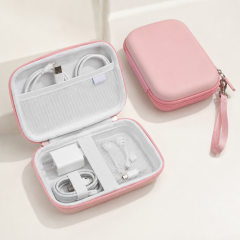 EVA PU Leather Hard Case Storage Bag