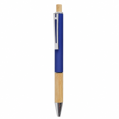 Eco-Friendly Bamboo Grip Metal Ballpoint Pen