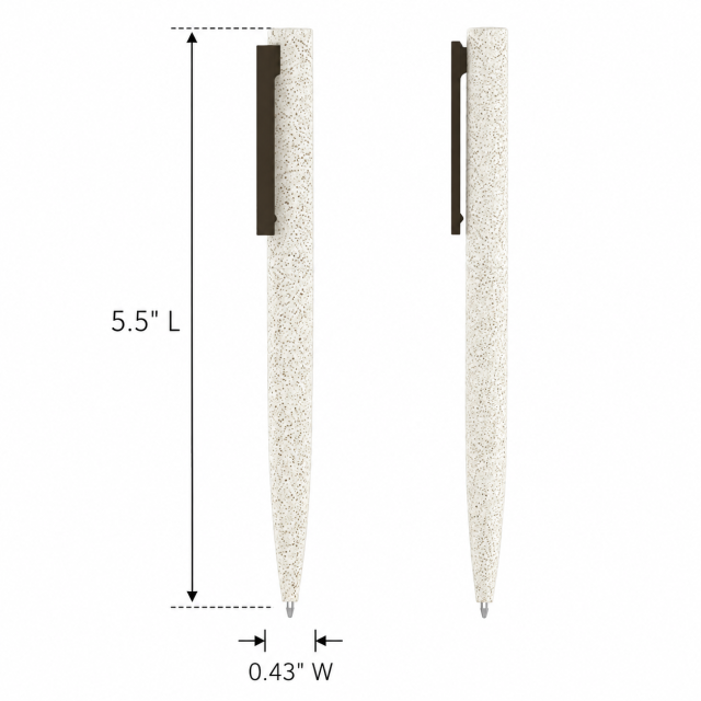 Eco-Friendly Wheat Straw Twist-Action Ballpoint Pen