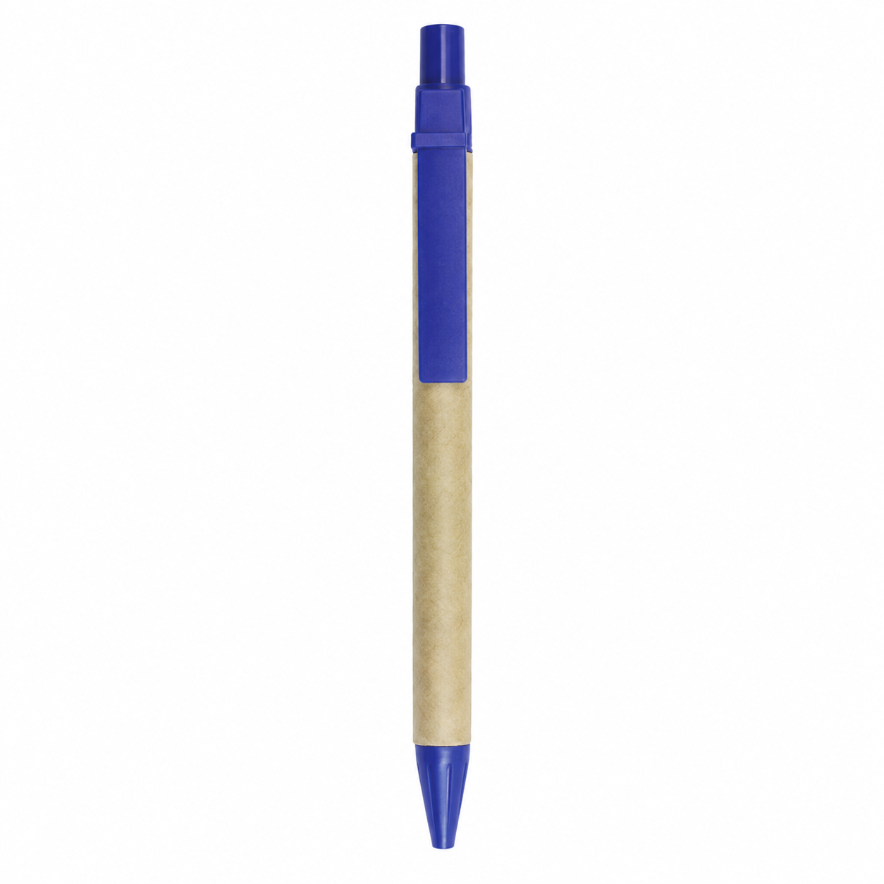 Eco Recycled Cardboard Pen With Plastic Clip