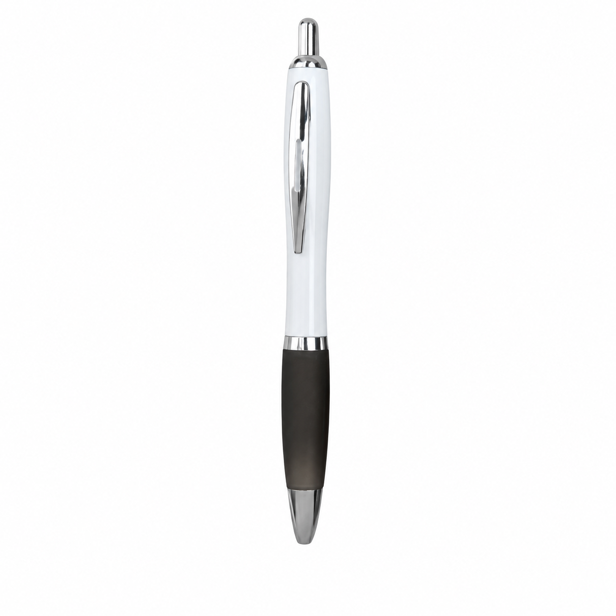 Ergonomic Plastic Ballpoint Pen With Carbide Tip