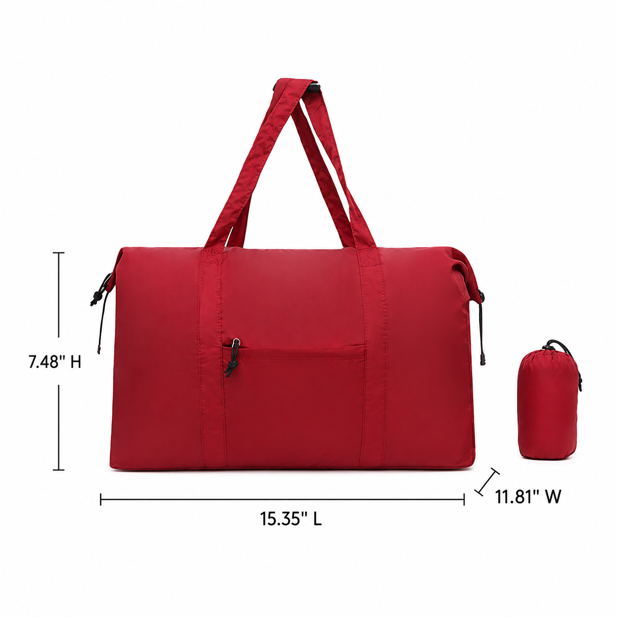Foldable Large Capacity Multi-Compartment Travel Bag