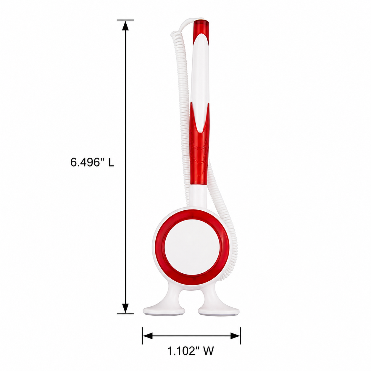 Foot-Shaped Suction Cup Tethered Ballpoint Pen