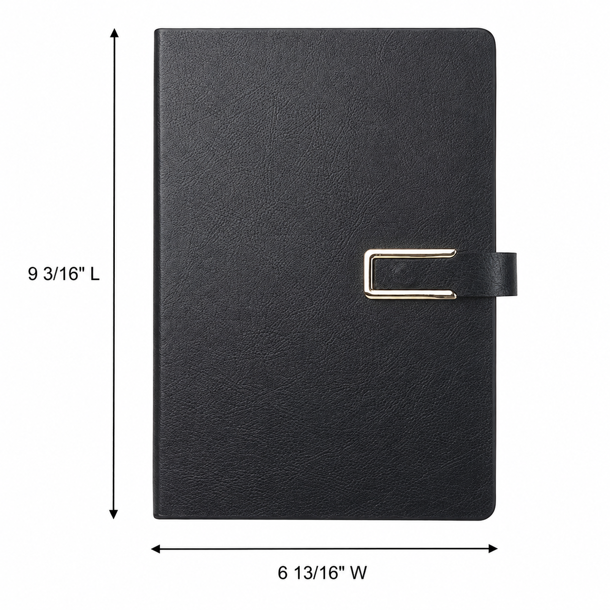 Leather Hardbound Ruled Notebook