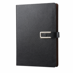 Leather Hardbound Ruled Notebook