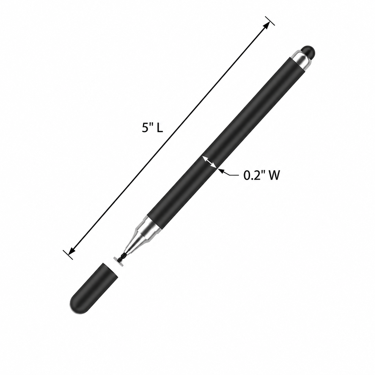 Lightweight Alloy Capacitive Touchscreen Stylus