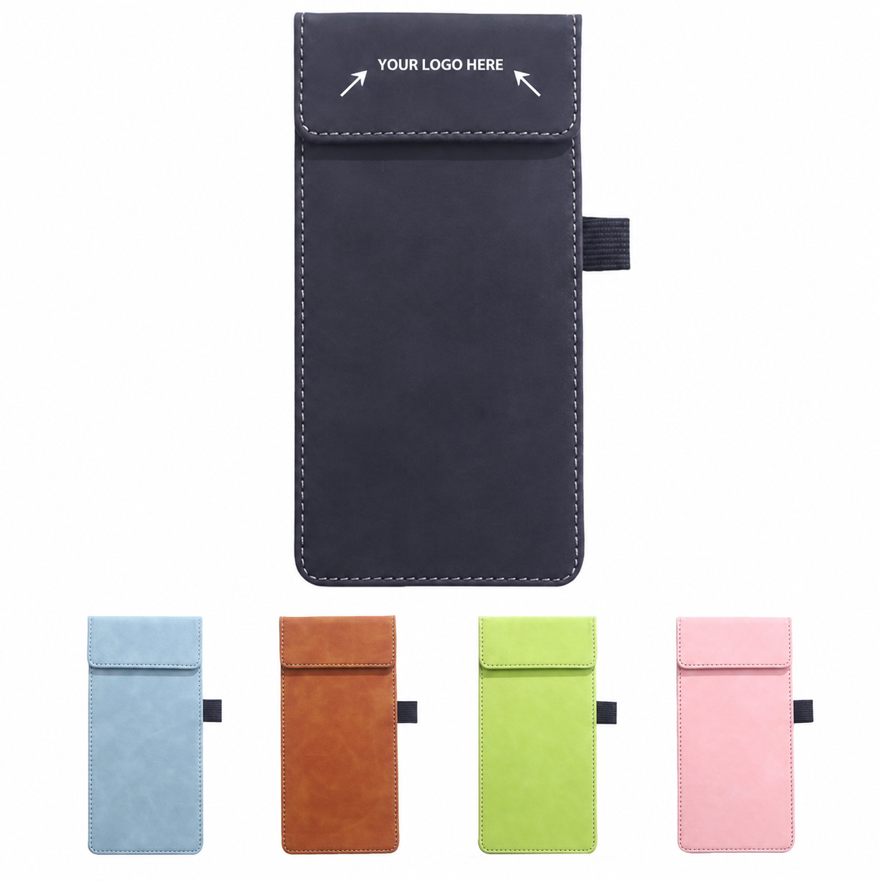 Magnetic Leather Menu Holder Clipboard