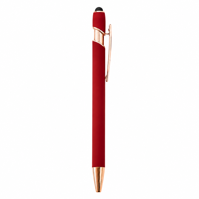 Metal Ballpoint Pen With Touchscreen Stylus