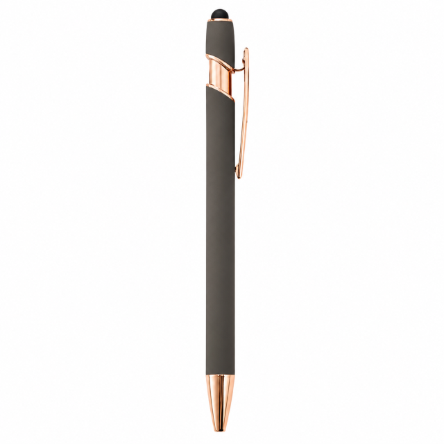 Metal Ballpoint Pen With Touchscreen Stylus