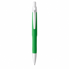 Non-Slip Plunger Action Ballpoint Pen