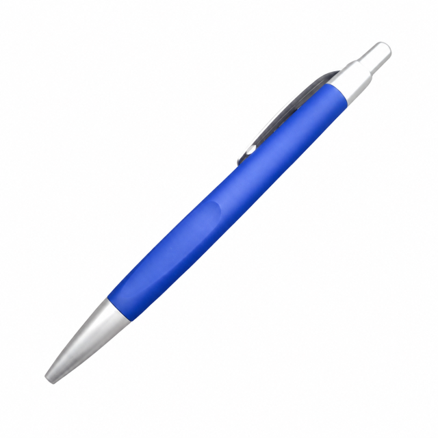 Non-Slip Plunger Action Ballpoint Pen