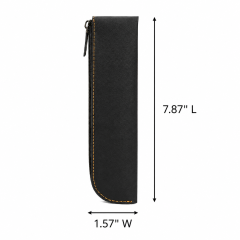 PU Leather Single Pen Protective Pouch