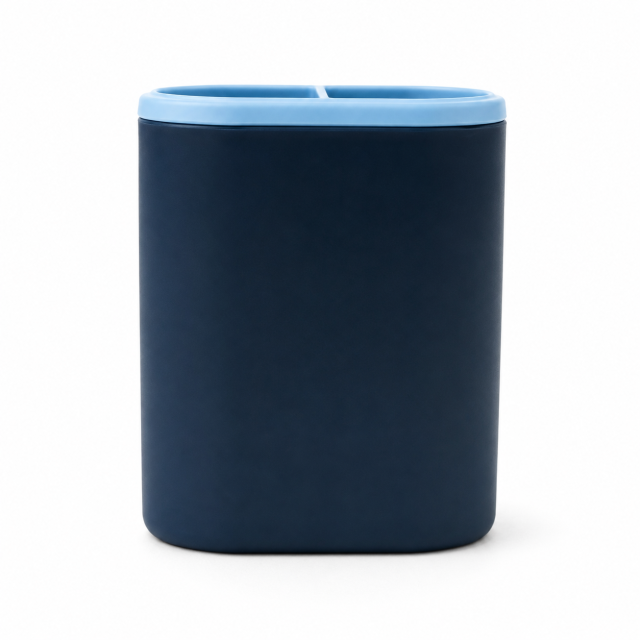 Partitioned PP Desktop Pen and Brush Organizer