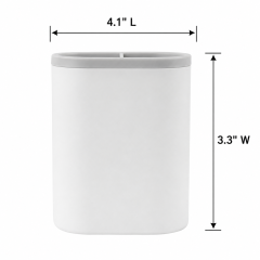 Partitioned PP Desktop Pen and Brush Organizer