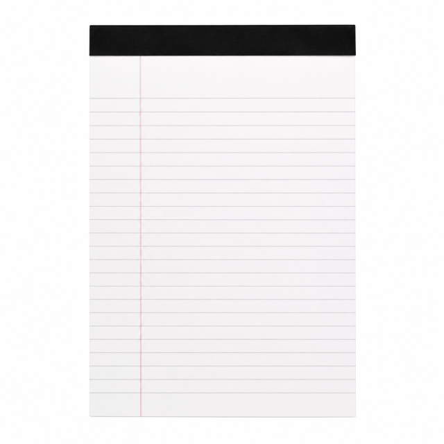 Premium 30-Sheet Top-Glue Legal Writing Pad