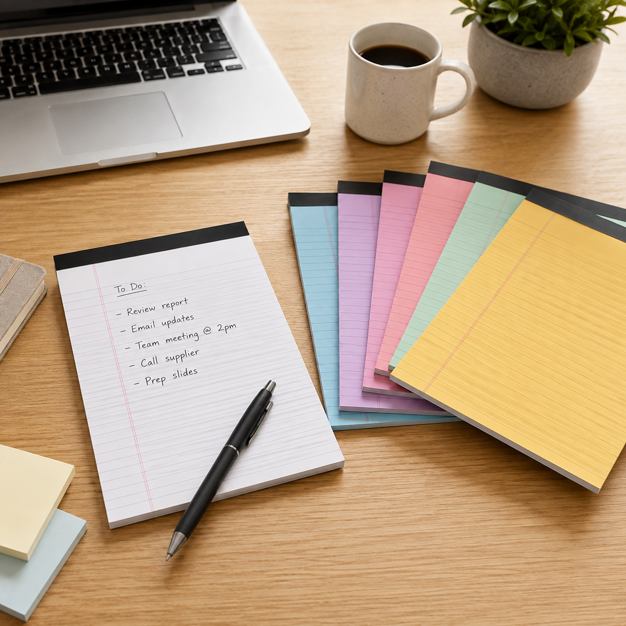 Premium 30-Sheet Top-Glue Legal Writing Pad