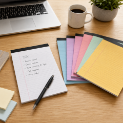 Premium 30-Sheet Top-Glue Legal Writing Pad