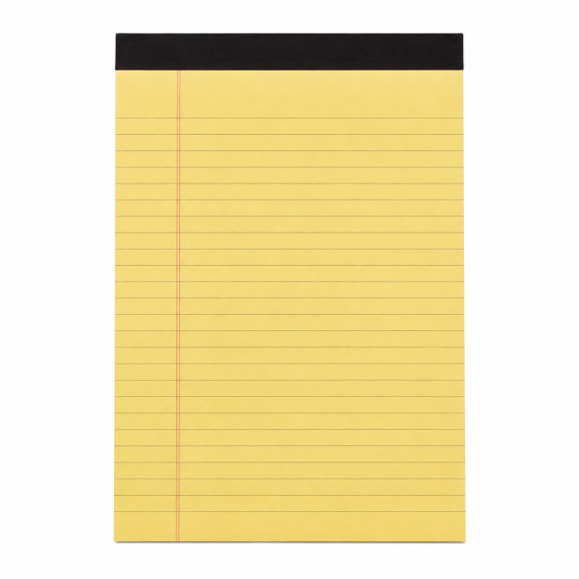 Premium 30-Sheet Top-Glue Legal Writing Pad