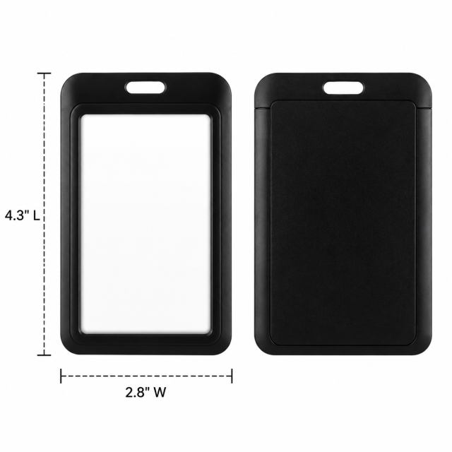 Premium ABS ID Card Protector Holder