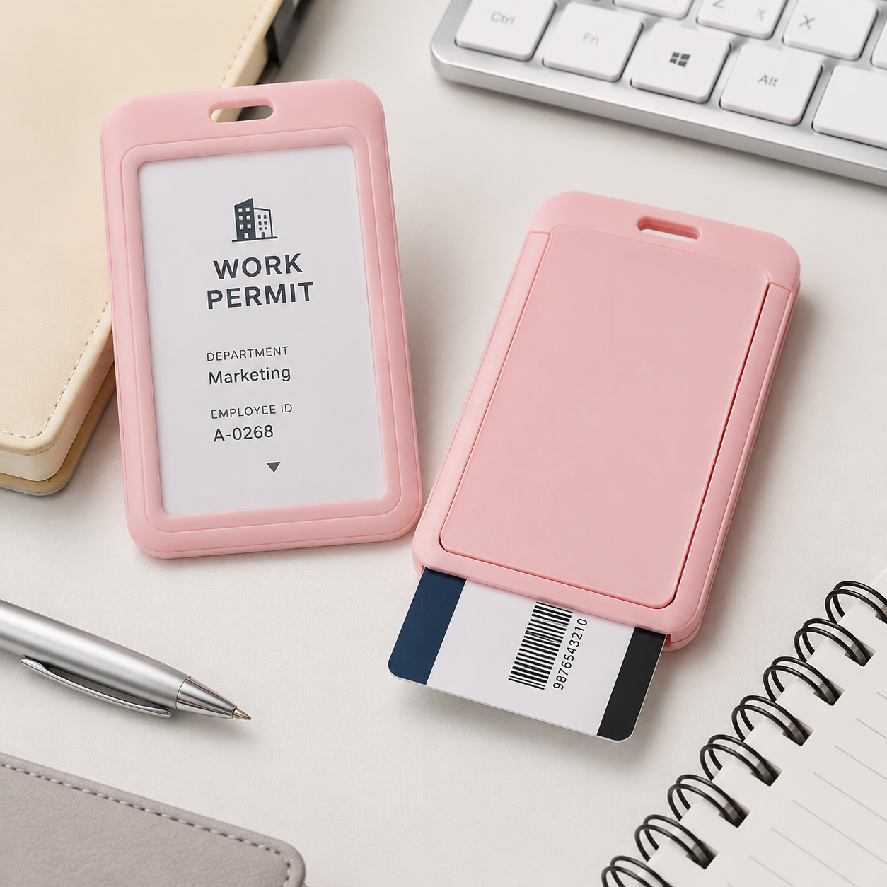 Premium ABS ID Card Protector Holder
