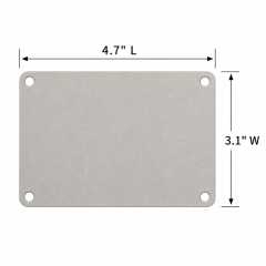 Premium Aluminum Alloy Sign Plate