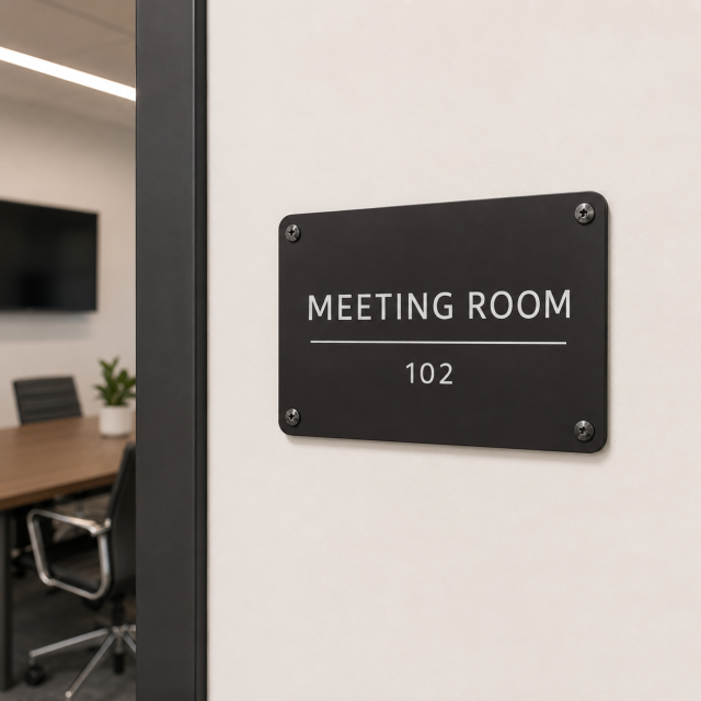 Premium Aluminum Alloy Sign Plate